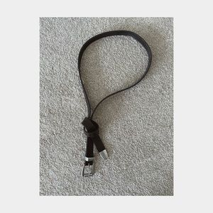 Madewell Leather Three-Piece Belt